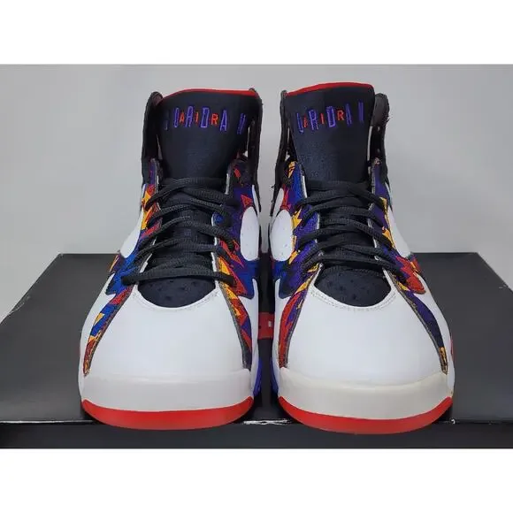 Air Jordan 7 Retro SWEATER 304775 142 Size 10.5 PRE-OWNED - Picture 2 of 8